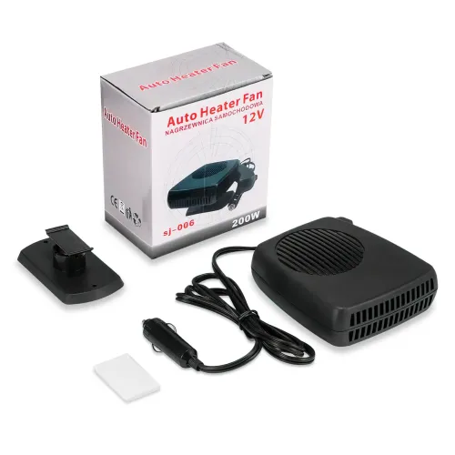 Автомобільний обігрівач Car Heater PRO SJ-006 на підставці, чорний - фото 9