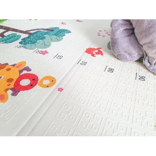 Вспененный детский развивающий коврик XPE Children GO 180*200 , двусторонний, с текстурным покрытием - фото 7