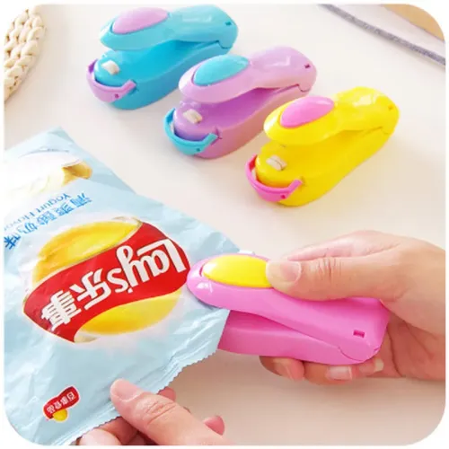 Ручний зварювач пакетів type mini sealing, для зручного зберігання, на батарейках