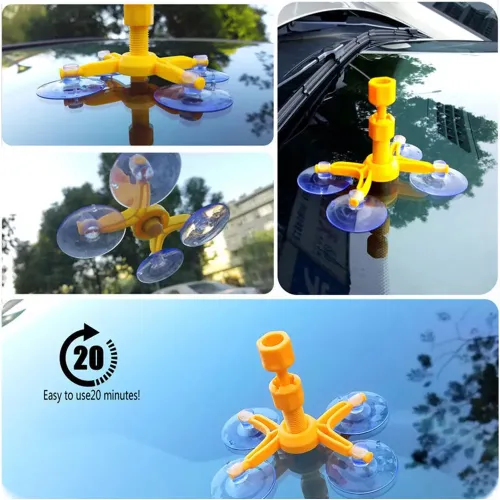 Полный набор для ремонта лобового стекла Sunroz Windshield Repair Kit - фото 2