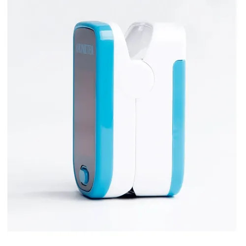 Портативный пульсоксиметр на палец Pulse oximeter bl-230 на батарейках – проверка насыщения крови кислородом - фото 3