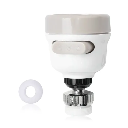 Насадка-аератор на кран Water Saver 360 для економії води до 50%, 3 режими, з обертанням на 360 градусів - фото 7