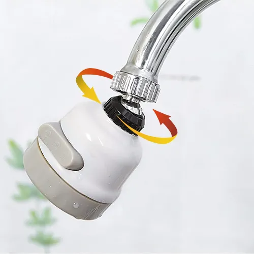Насадка-аератор на кран Water Saver 360 для економії води до 50%, 3 режими, з обертанням на 360 градусів - фото 3