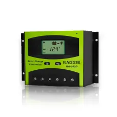 Контроллер заряда солнечной панели Raggie RG-502D, 12V/24V 40A. Оригинальный Solar charge controller