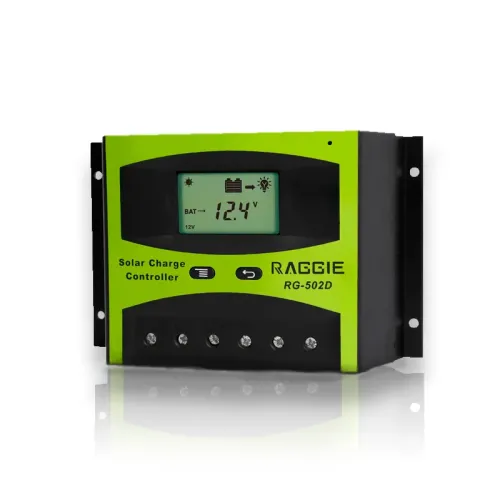 Контролер заряду сонячної панелі Raggie RG-502D, 12V/24V 40A. Оригінальний Solar charge controller