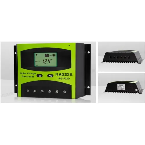 Контролер заряду сонячної панелі Raggie RG-502D, 12V/24V 40A. Оригінальний Solar charge controller - фото 2