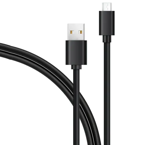 Кабель AMAZON USB-MicroUSB для заряджання смартфона, 1 метр, 3 А - фото 2