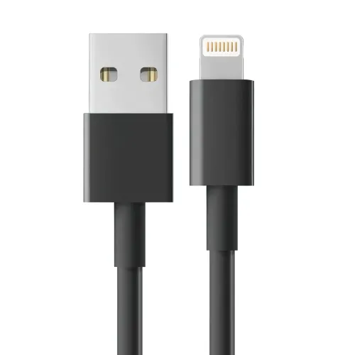 Кабель AMAZON USB-Lightning для заряджання смартфона, 1 метр, 3 А - фото 2