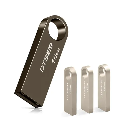 USB-флешнакопичувач Kingston DTSE9, 16 Гб, USB 2.0, металевий - фото 4