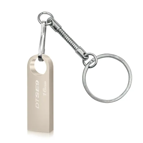 USB-флешнакопичувач Kingston DTSE9, 16 Гб, USB 2.0, металевий - фото 3