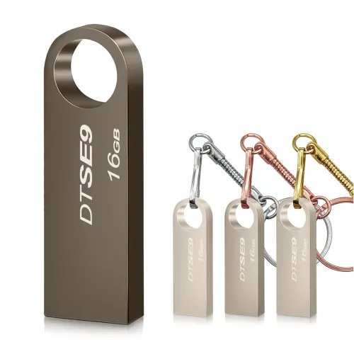 USB-флешнакопичувач Kingston DTSE9, 16 Гб, USB 2.0, металевий - фото 6