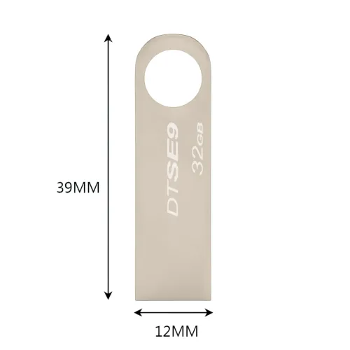 USB флеш-накопитель Kingston DTSE9, 32 Гб, USB 2.0, металлический - фото 7