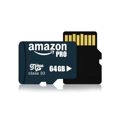 Картка пам'яті AMAZON PRO на 64 Гб, MicroSD, з кардридером, сlass 10, IPX7 - фото 2