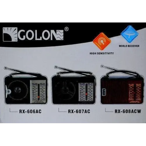 Радио приемник RADIO GOLON RX-606-AC - фото 2