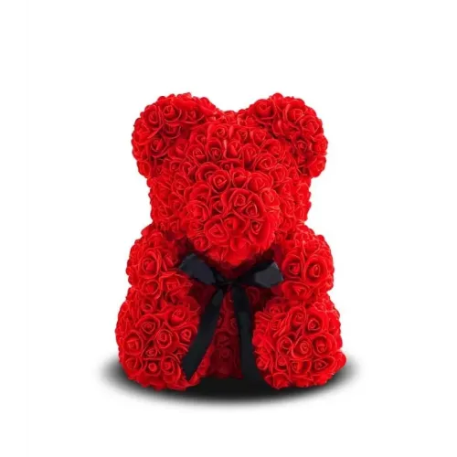 Великий Ведмедик з троянд у 3D Oh My Teddy 40 см заввишки - фото 5