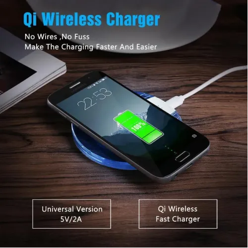 Беспроводное зарядное устройство 1A  - Wireless Charger Fantasy  Android, IOS - фото 7