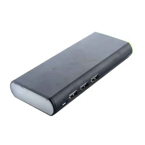 Power bank Meizu 30000 mAh 3 USB + LED фонарь - фото 3