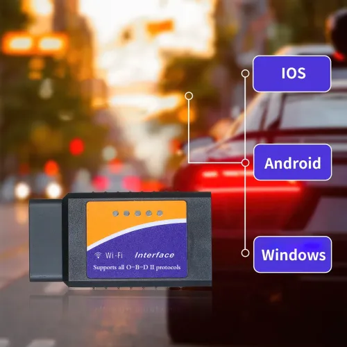Автомобільний сканер OBD2 ELM327, WI-FI, понад 20 параметрів, база на 3000 кодів помилок - фото 5