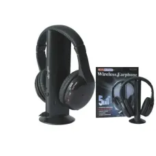 Беспроводные наушники 5в1 + FM радио Wireless Headphone pc tv