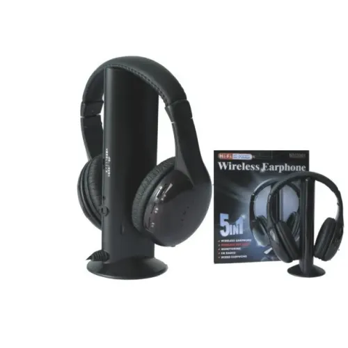 Бездротові навушники 5в1 + FM радіо Wireless Headphone pc tv