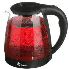 Электрочайник стеклянный DOMOTEC 8210 с RGB подсветкой  2,2 л