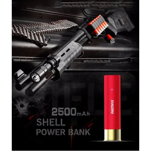 Портативний зарядний пристрій Remax Shell POWER BANK, 2500mAh, різні кольори - фото 7