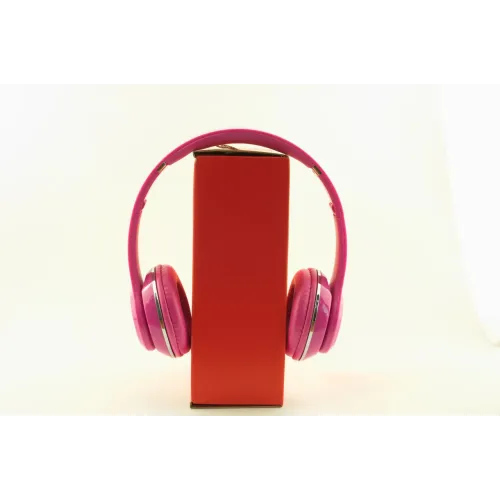 Наушники беспроводные bluetooth S460 розовые - фото 2