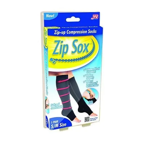 Лікувальні компресійні гольфи від варикозу Zip Sox - фото 3