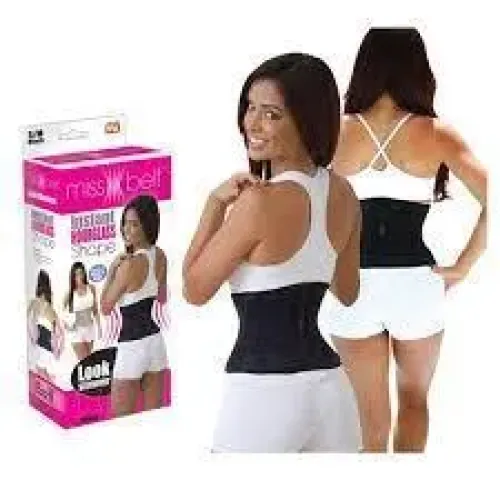 Утягивающий пояс для похудения Miss Belt Instant Hourglass Shape - фото 3