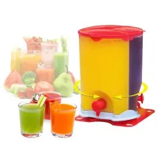 Диспенсер для холодных напитков Drink Dispenser 3 Compartment трехсекционный вращающийся