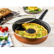 Универсальная сковорода Dry Cooker Kaitint Excellent, 26 см, черная