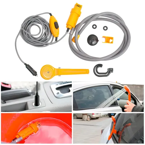 Автомобильный душ от прикуривателя Automobile Shower Set 12 В - фото 3