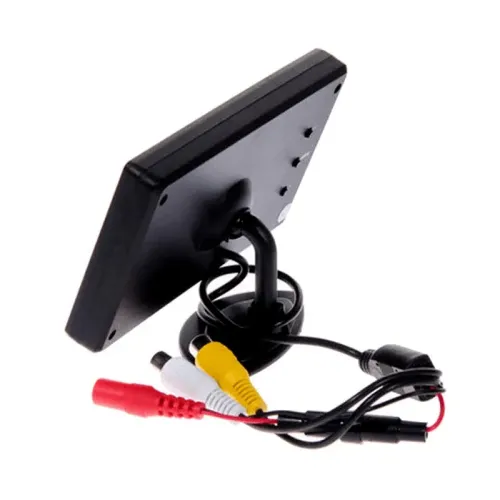 Автомобільний монітор для камери заднього виду Security TFT monitor 4.3 дюйми, з козирком, JL403HR, чорний - фото 2