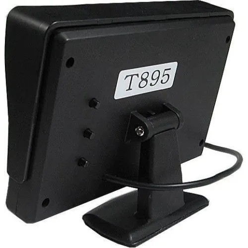 Автомобільний монітор для камери заднього виду Security TFT monitor 4.3 дюйми, з козирком, JL403HR, чорний - фото 3
