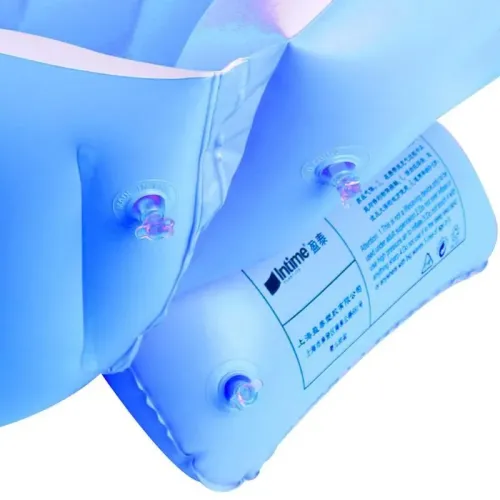 Детская надувная ванночка Intime Baby Bath Tub, насос в подарок, 98*28 см, два цвета - фото 6