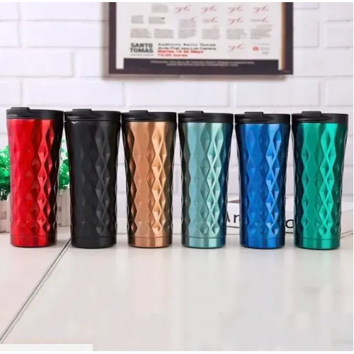 Термос с поилкой 500 мл  Rhombus StarBucks, нержавеющая сталь, EL-251, разные цвета - фото 4