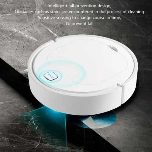 Робот-пилосос з функцією вологого прибирання ES 32 Robot Vacuum Mop Essential, Білий - фото 3