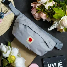 Шведська сумка на пояс Fjällräven Ulvö Hip Pack Medium Original бананка, унісекс, різні кольори (Gray rubble) Сірий