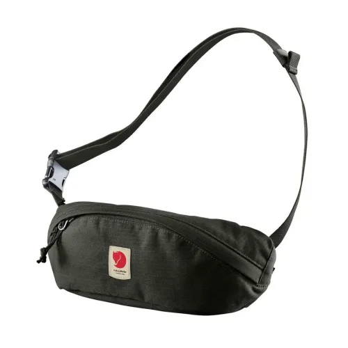 Шведская сумка на пояс Fjällräven Ulvö Hip Pack Medium Original бананка, унисекс, разные цвета (Black coal)