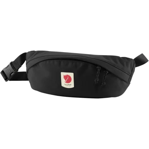 Шведская сумка на пояс Fjällräven Ulvö Hip Pack Medium Original бананка, унисекс, разные цвета (Black coal) - фото 6