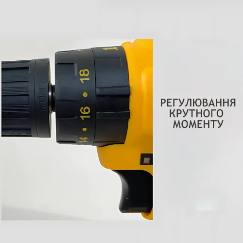 Дрель-шуруповёрт 24V DCD792D2 с запасным аккумулятором, зарядной станцией, полным набором инструментов в кейсе - фото 7