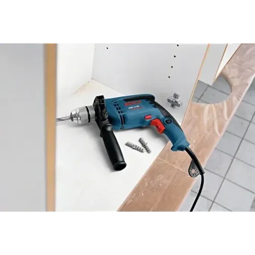 Ударная дрель BOSCH GSB 13 RE ЗВП Professional, кейс с набором инструмента в комплекте - фото 4