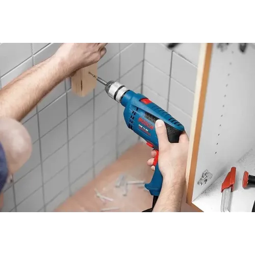 Ударная дрель BOSCH GSB 13 RE ЗВП Professional, кейс с набором инструмента в комплекте - фото 5