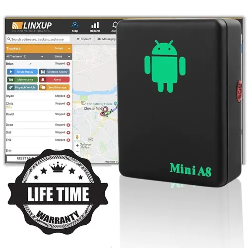 Відстежуючий Mini A8 GPS Трекер з мікрофоном, до 9 днів в автономному режимі, 4 см - фото 3