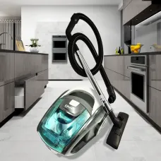 Пылесос для дома GRANT ROYAL BERG GT-1604 Голубой (3000W) циклический без мешка, Контейнерный для сухой уборки