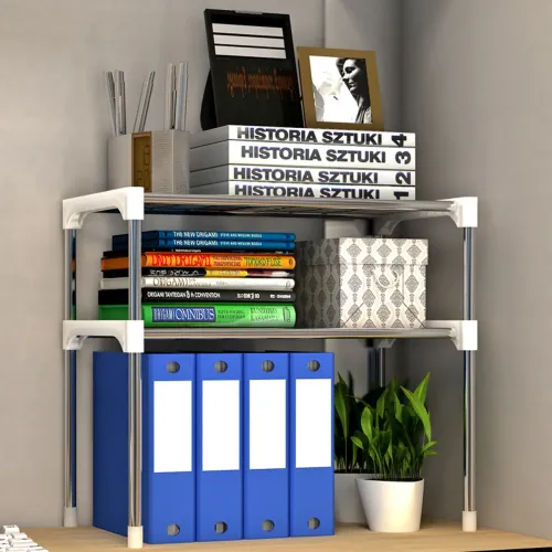 Полка-стеллаж для микроволновки Multifunctional storage rack 65x60x25 см - фото 3