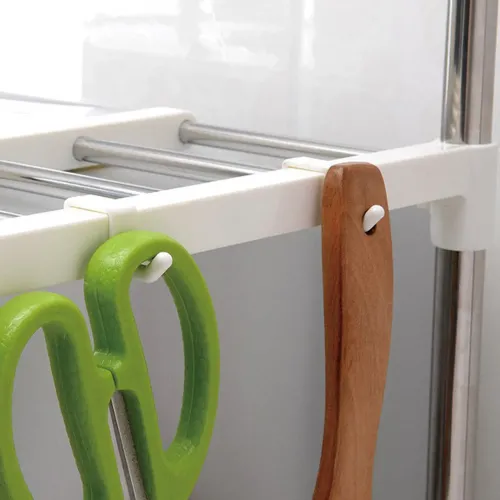 Полка-стеллаж для микроволновки Multifunctional storage rack 65x60x25 см - фото 7