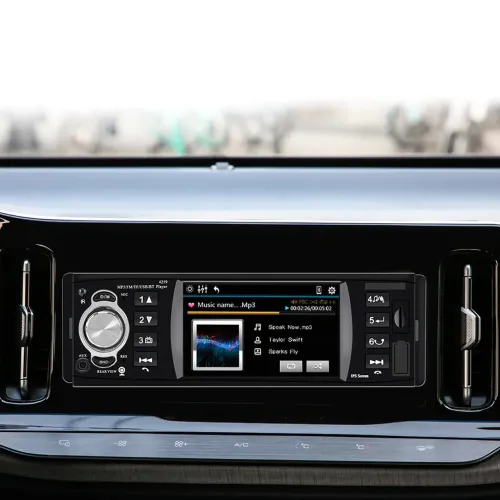 Автомагнітола з Bluetooth1DIN MP5/FM/USB/TF та пультом управління - фото 3