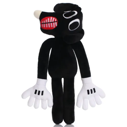 Мягкая игрушка Картун Дог Сиреноголовый Cartoon Dog Siren Head, 30 см, Чёрный - фото 2
