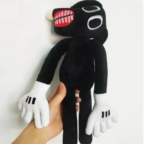 Мягкая игрушка Картун Дог Сиреноголовый Cartoon Dog Siren Head, 30 см, Чёрный - фото 5